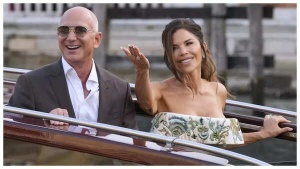 Natasha Poonawalla's Bold Fashion Statement Steals the Show at Jeff Bezos and Lauren Sanchez's Wedding