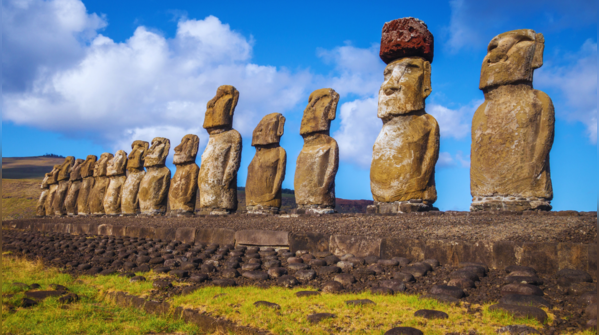 The enigmatic Moai statues of Easter Island
