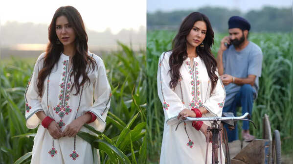Sonam Bajwa showcasing perfect ethnic styling.