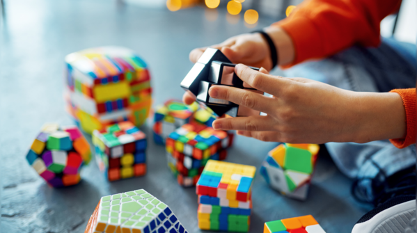 Selection of brain-teasing puzzles and games
