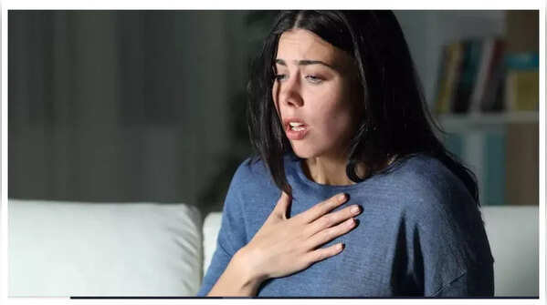 Rapid heartbeat, a potential indicator of cardiac issues