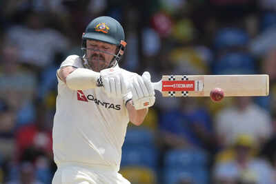 Travis Head celebrating his performance against West Indies