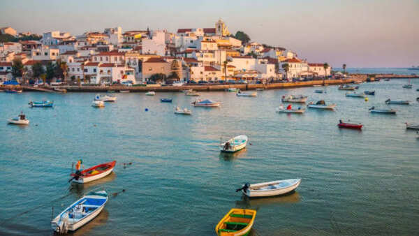 Coastal view of Algarve, Portugal