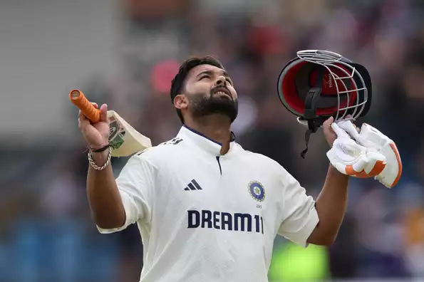 Rishabh Pant's centuries in both innings at Headingley