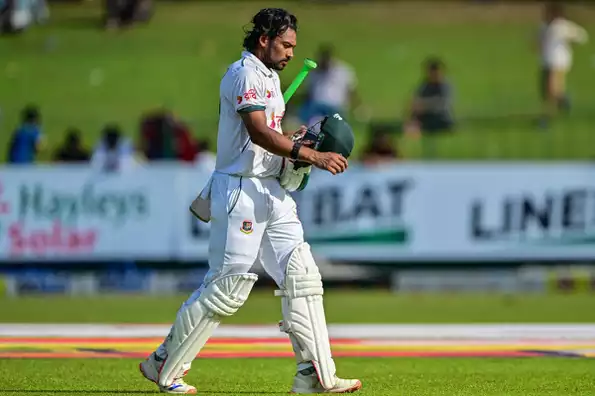 Najmul Hossain Shanto during a recent match