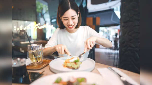 Woman smiling with healthy skin