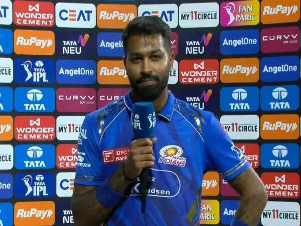 Hardik Pandya reflects on Mumbai Indians' defeat